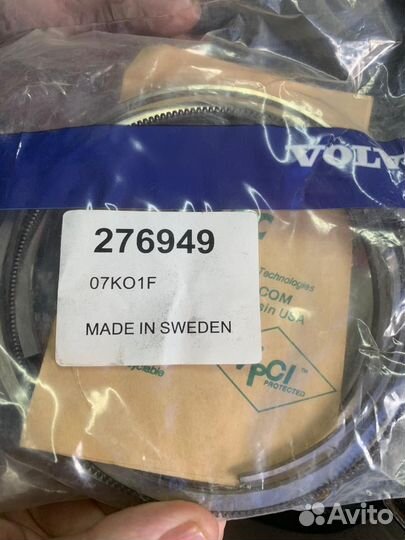 Поршневые кольца volvo D12