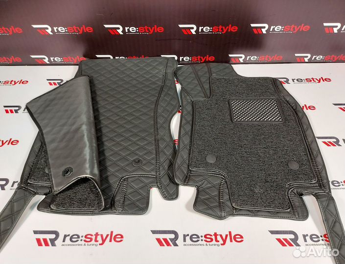 Ковры салона 3D Nissan X-Trail 32 B1036