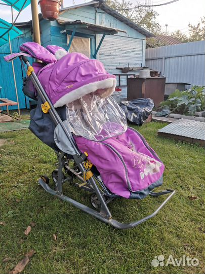 Детские зимние санки