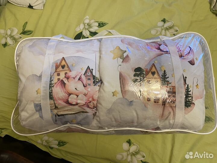 Бортики на детскую кроватку