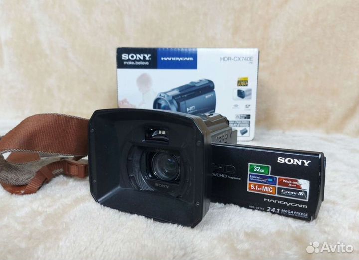 Sony cx740e