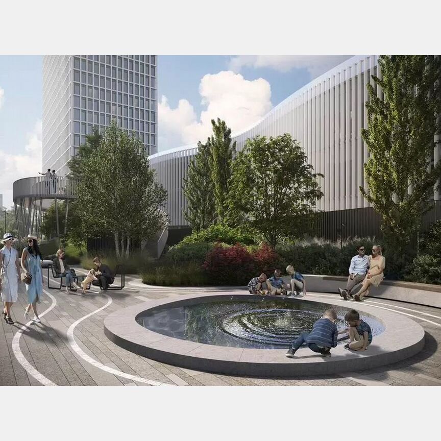 2-к. квартира, 66,8 м², 32/55 эт.