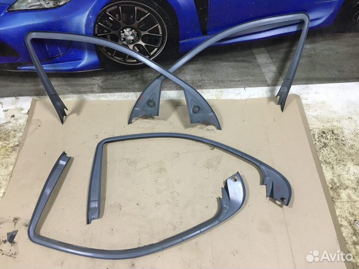 Накладки рамок дверей Mercedes-Benz S-class W220