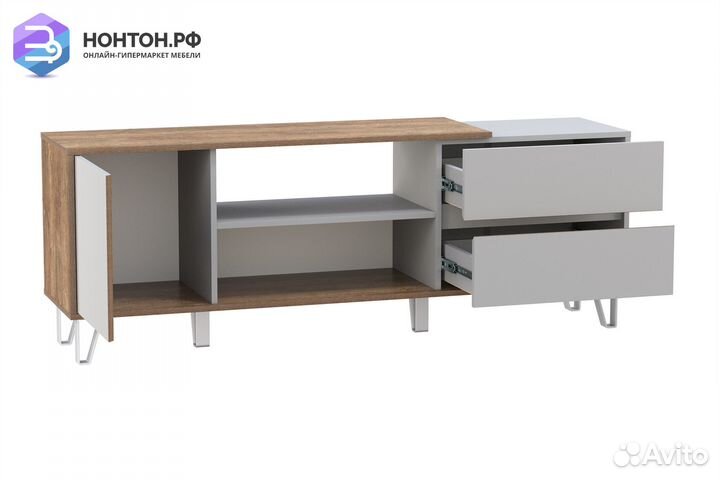 Тв-тумба Гавана 58.08 кейптаун / серый