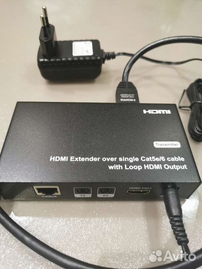 Удлиннитель hdmi irda по витой паре