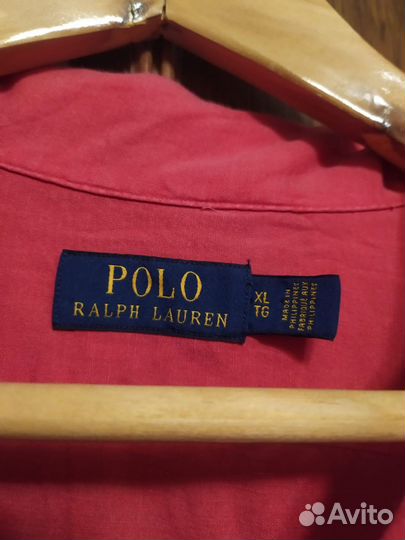 Рубашка льняная Ralph Lauren Polo, р-р 56