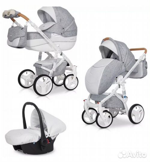 Коляска riko bruno 3 в 1