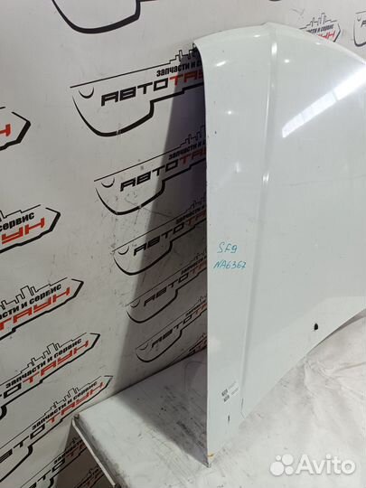 Капот subaru forester SF5 SF9 57220FC020 1 модель белый, 810 NA6367