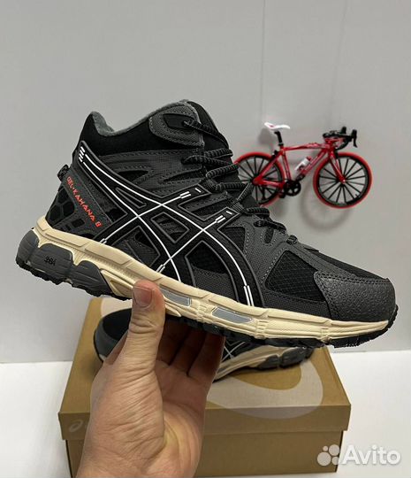 Кроссовки asics (Зима)темные