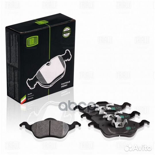 Колодки передние ford focus 1 1.4-2.2 trialli P