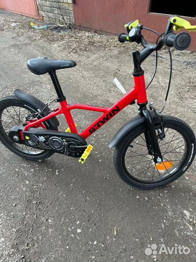 Детский велосипед racing 900 Btwin 16 дюймов
