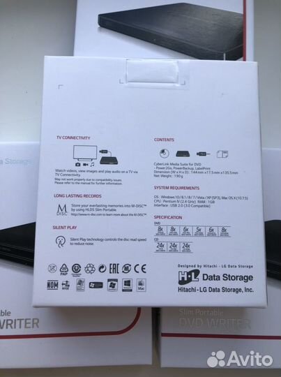 Внешний оптический привод LG