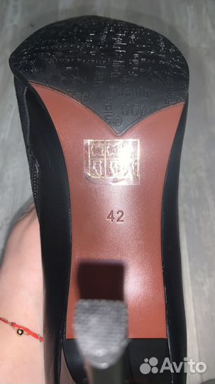 Ботильоны кожаные Италия