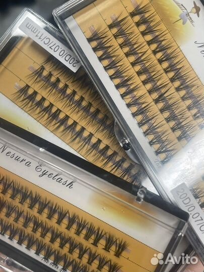 Ресницы пучки nesura 20d