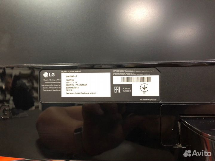 Монитор LG/24(60) /Full HD (1920x1080) /hdmi