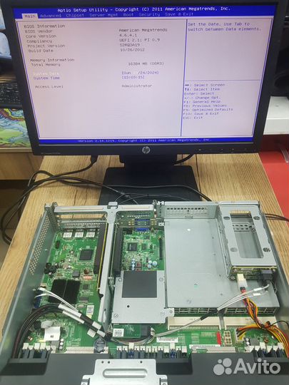 2U Сервер Gen8 2011 2xCPU 12LFF HDD 3.5/2.5