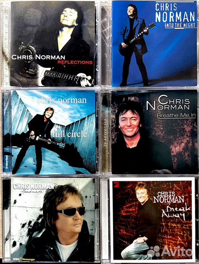 Музыкальные cd диски Chris Norman дискография +'24