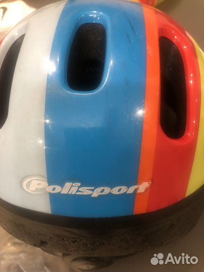 Детский шлем защитный велосипедный