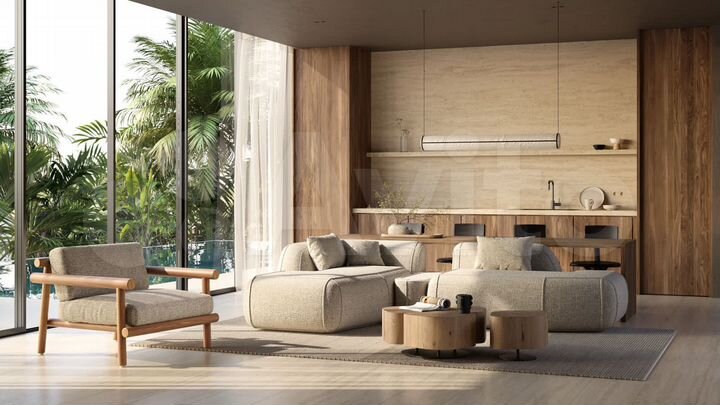 Дом 40 м² на участке 100 м² (Индонезия)