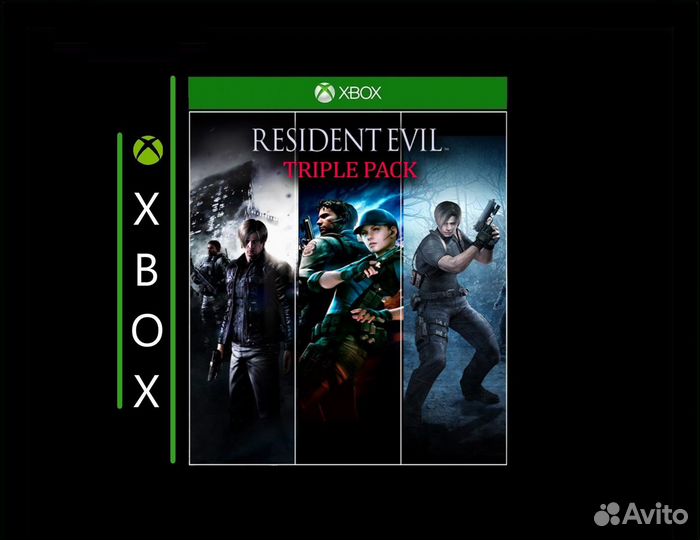 Resident evil Triple Pack Xbox