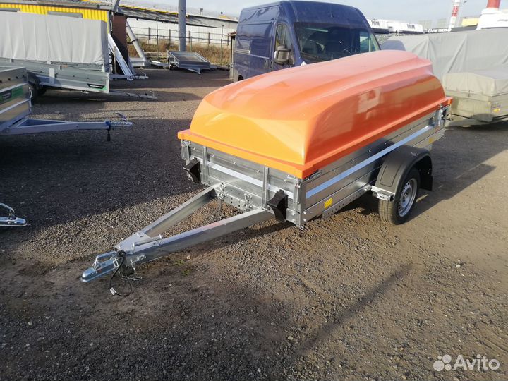 Прицеп легковой Автос с пластиковой крышкой