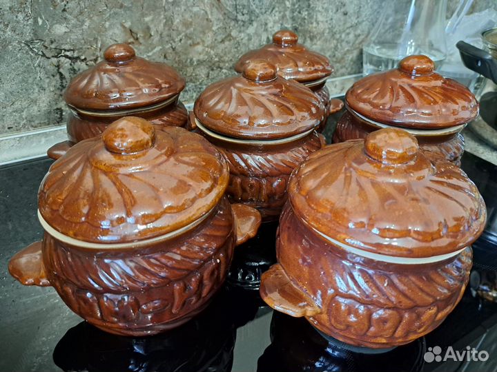 Горшок глинянный для запекания
