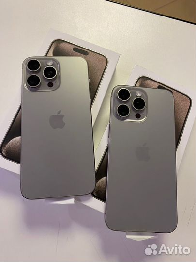 iPhone 15pro max 256gb natural titanium