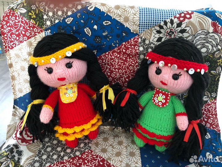 Куклы башкирки ручной работы