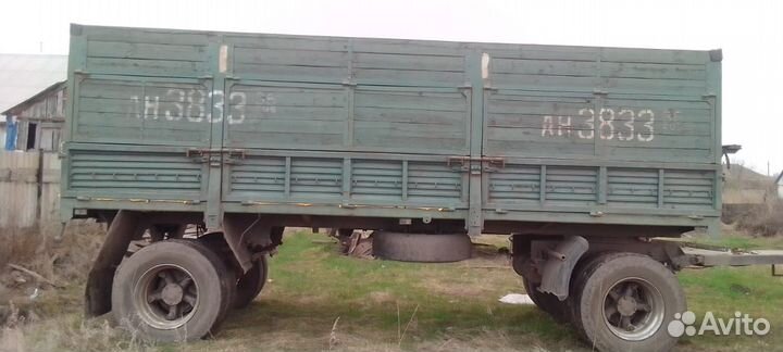 Прицеп бортовой ГКБ 8350, 1982