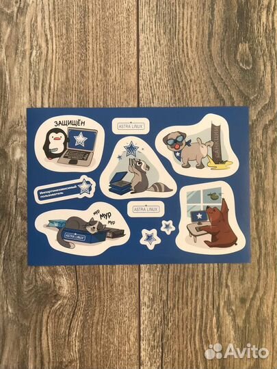 Стикеры Astra Linux