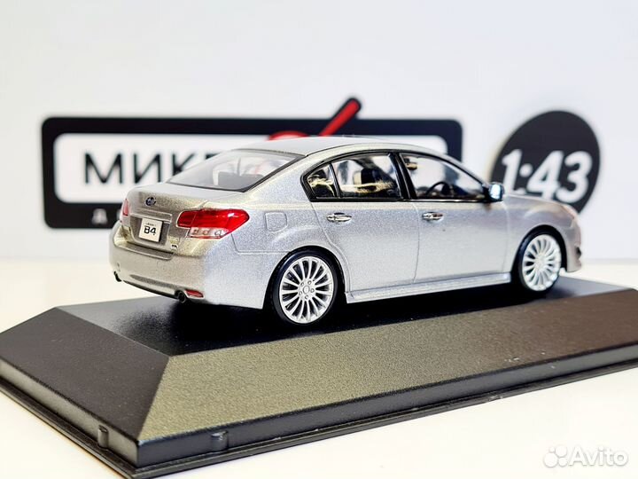 Модель JC 1/43 Subaru Legacy B4, Серебро