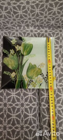 Набор квадратных тарелок 2 шт