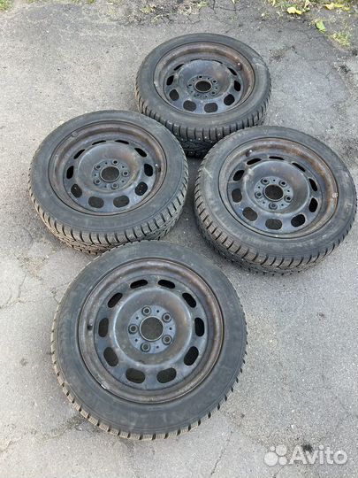Колеса на зимней шипованной резине