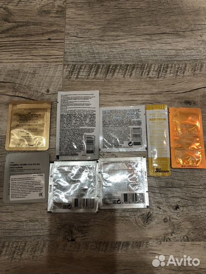 Пробники кремов, уходовой косметики