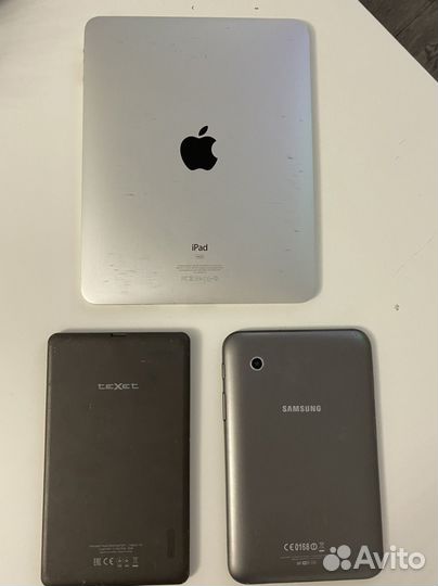 Планшет Samsung Galaxy и планшет teXet