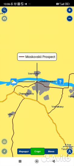 Карты глубин Чувашия