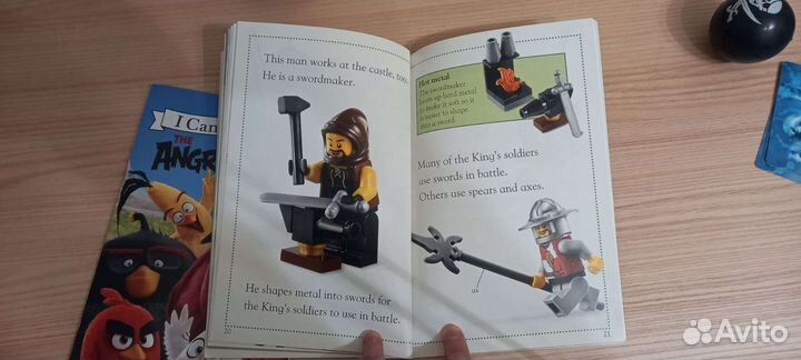 Книги по изучению английского Лего Angry birds