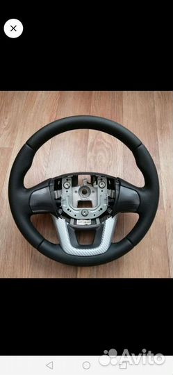 В коже руль веста приора солярис Гранта Комплект