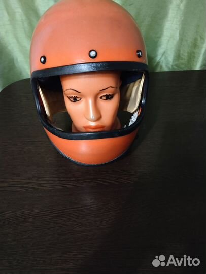 Мотоциклетный шлем СССР раритет