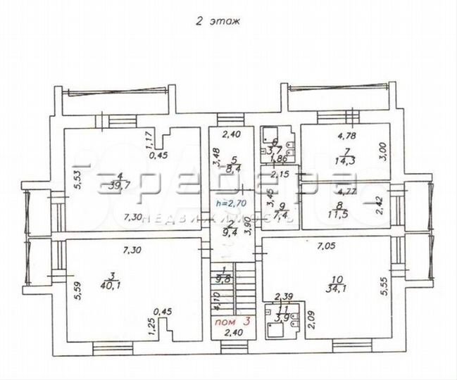 Свободного назначения, 883.9 м²