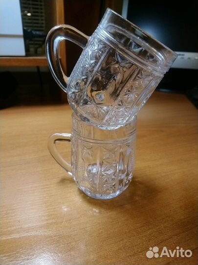 Кружка хрустальная