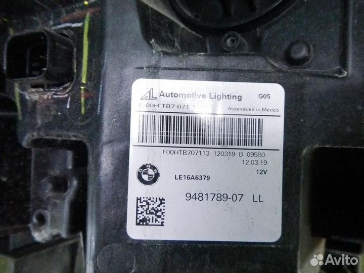 Фара левая BMW X5