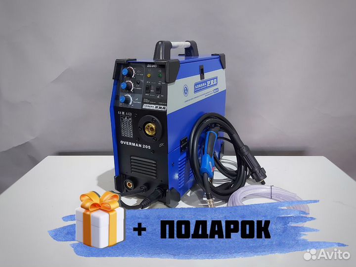 Сварочный полуавтомат overman 205 Аврора aurora