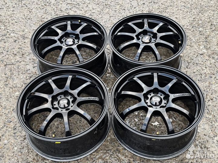Красивейшие чёрные R17 5x114.3 Lehrmeister Lmsport