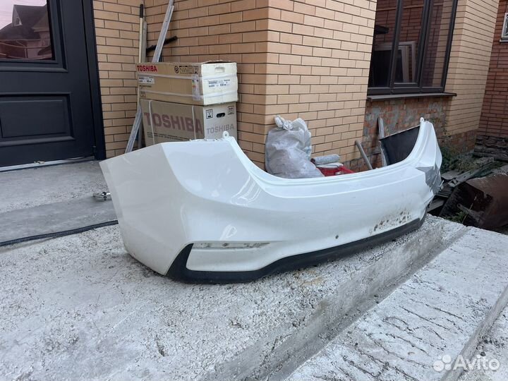 Бампер задний на солярис 2019 года