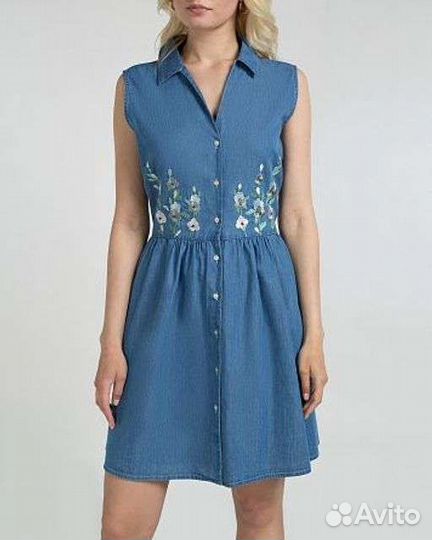 Светло-голубой, 100 Хлопок, фирмы incity, индия