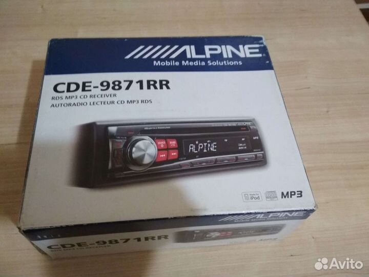 Автомагнитола alpine -9871RR