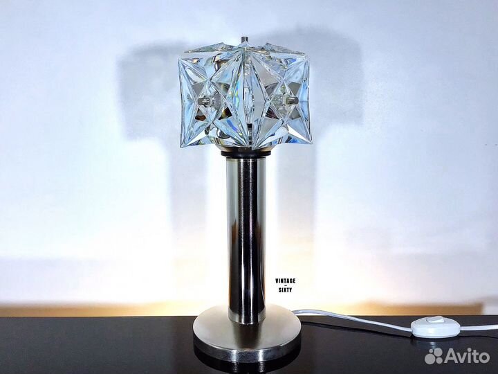 Светильник настольный хрустальный СССР