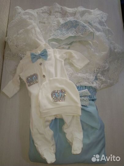 Конверт на выписку для мальчика лето,осень