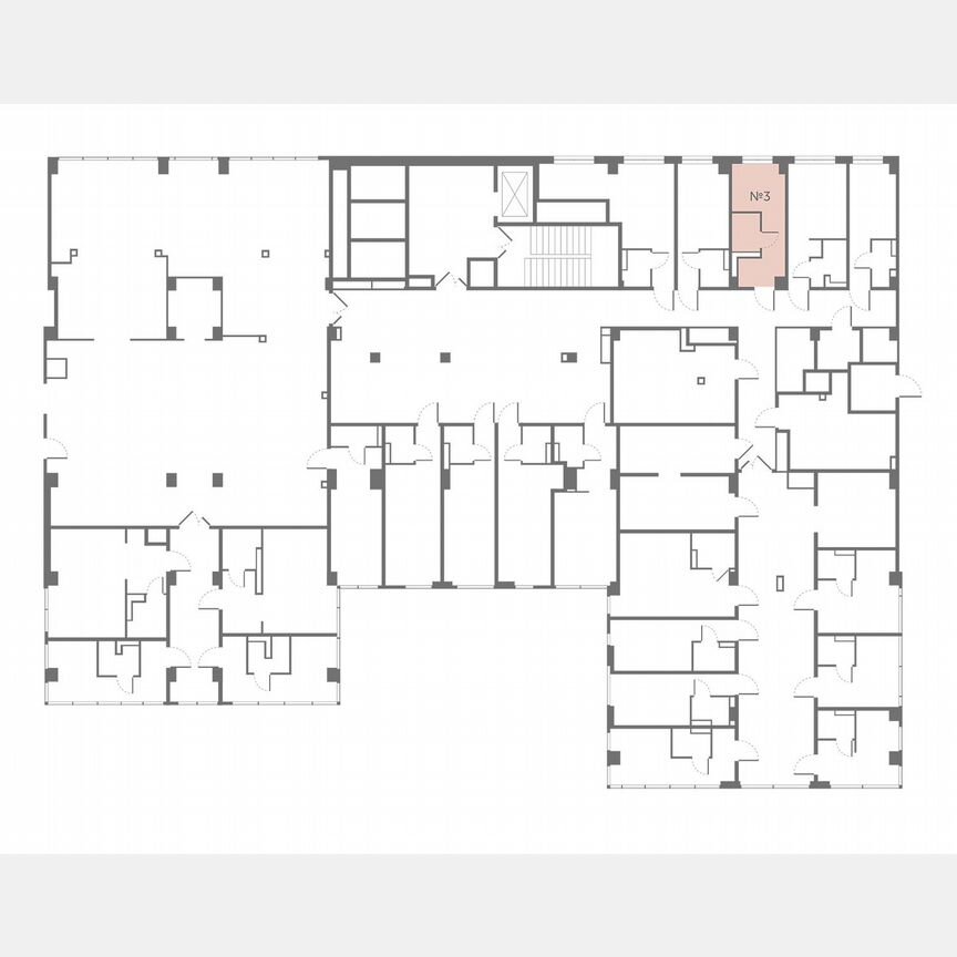 1-к. апартаменты, 14,3 м², 2/13 эт.